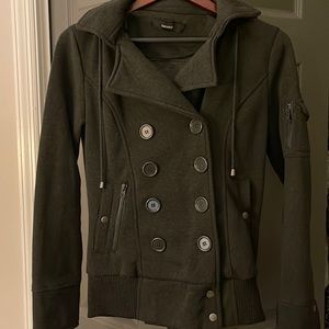 Forever 21 fleece jacket with hood